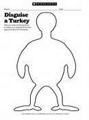 Disguise a Turkey Template - Bing Images | Turkey template, First grade ...