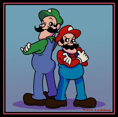 Classic Jumpman Styled Mario and Luigi by NitroLadybug on DeviantArt