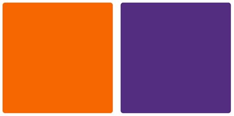 Clemson Tigers Color Codes Hex, RGB, and CMYK - Team Color Codes