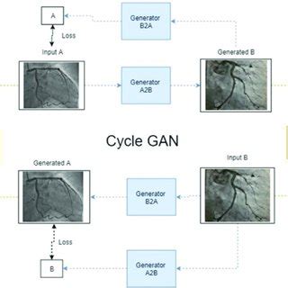 Cycle GAN approach for performing style transfer between healthy and ...