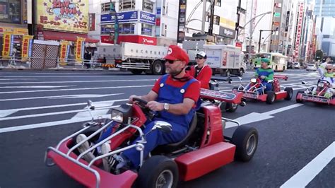 Real Life Mario Kart In Japan - YouTube