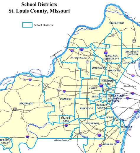 St Louis County District Map | semashow.com