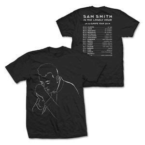 Merchandise - Sam Smith | Sam smith, Sam, Band merch