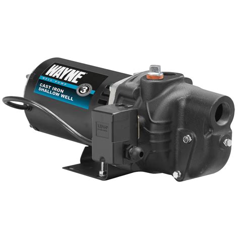 WAYNE SWS100 1 HP Cast Iron Shallow Well Jet Pump for Wells up to 25 ft. - Power Water Pumps ...