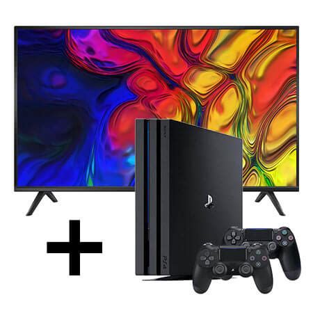 40″ TV & PLAYSTATION 4 BUNDLE - Rent & Keep It