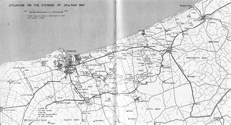 Dunkirk Evacuation Dunkirk France Map