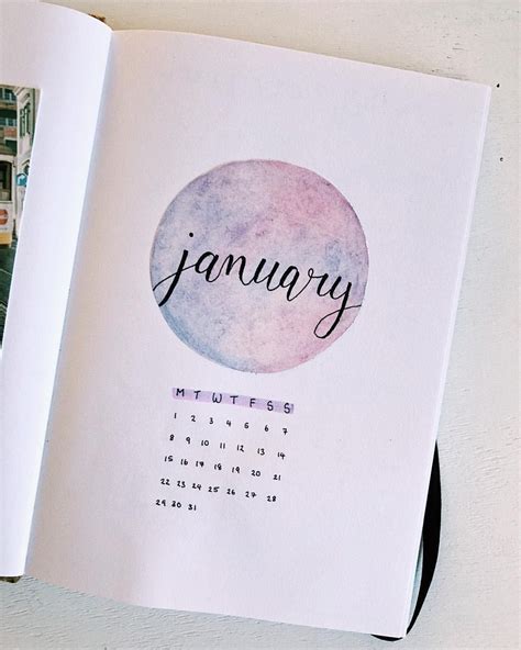 YAY JANUARY HELLO So darn excited for new year, and I LOVE how this cover page turned o ...