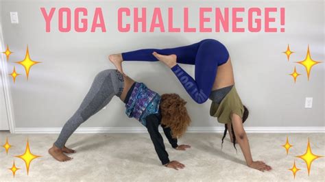 YOGA CHALLENGE!! BEST FRIEND EDITION! - YouTube