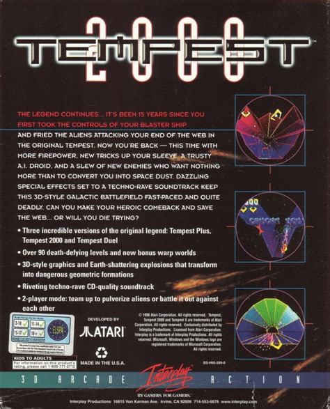 Tempest 2000 Images - LaunchBox Games Database