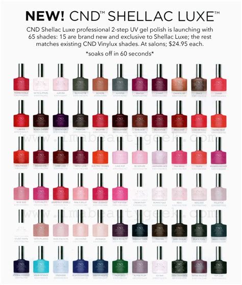 CND SHELLAC LUXE 60-SECOND SOAK-OFF GEL | Cnd shellac colors, Shellac ...