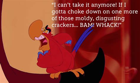 An Iago Quote for Every Occasion | Movies | Iago quotes, Aladdin quotes ...