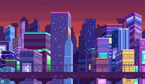 3840x2400 Buildings Pixel Art Cityscape 4k 4K ,HD 4k Wallpapers,Images ...