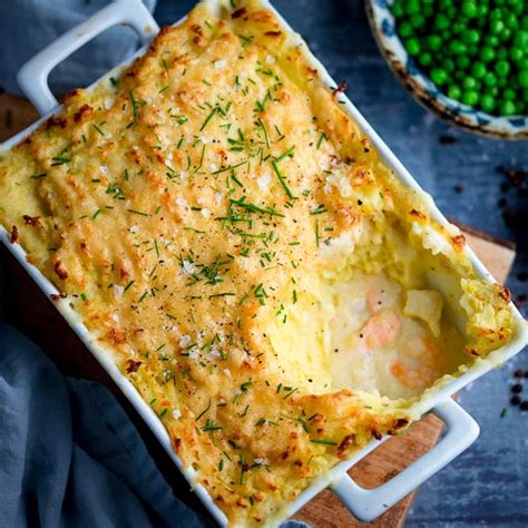 Creamy Fish Pie with Cheesy Mash - Nicky's Kitchen Sanctuary