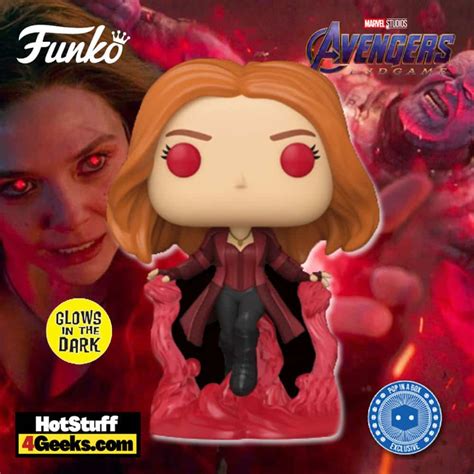 2021 NEW Endgame: Wanda Maximoff Glow Funko Pop! Exclusive