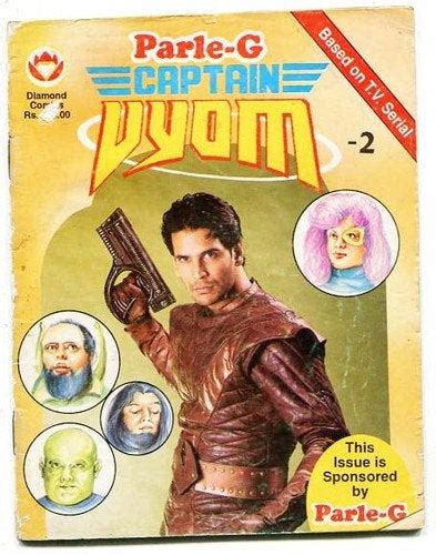 Milind Soman as Captain Vyom. That is all. : india