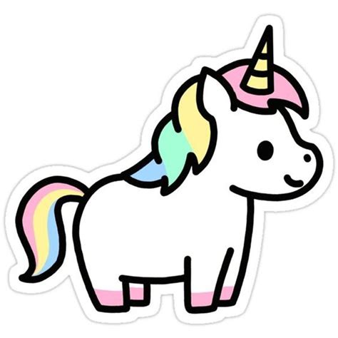 Kawaii unicorn sticker | Buy kawaii unicorn sticker online