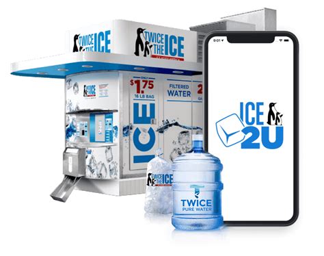 Twice the Ice | Fresh Ice & Water Vended 24/7