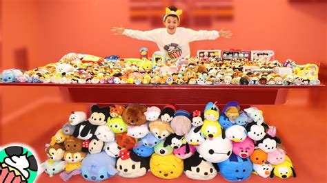 +600 Disney Tsum Tsum Plush Collection! June 2020 - YouTube