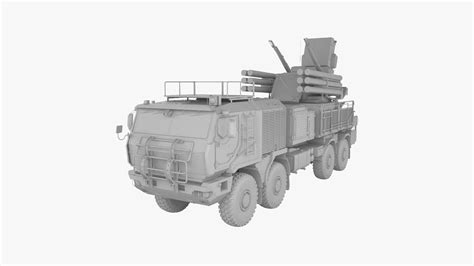 3D Pantsir missile system model - TurboSquid 2015477