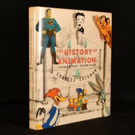 The History of Animation. Enchanted Drawings by Charles Solomon: As New Hardcover (1989) 1st ...