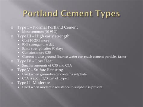 PPT - Chapter 7 Portland Cement Concrete PowerPoint Presentation, free ...