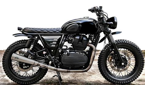 This Royal Enfield 650 Scrambler Project Is A Custom-Built Beauty