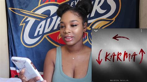 Queen Naija - Karma (REACTION) - YouTube