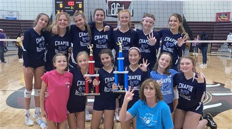 Chapin Middle School Volleyball wins PAC Championship – New Irmo News