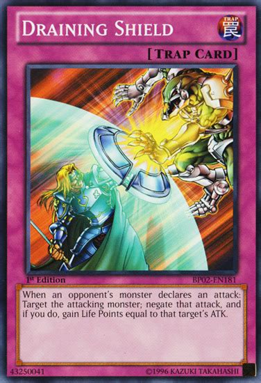 Draining Shield - Yu-Gi-Oh!