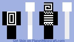 Optical Illusion Man Minecraft Skin