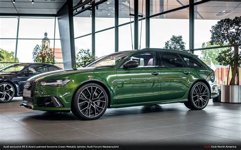 Audi exclusive Sonoma Green RS 6 Avant. You're Welcome. - Audi Club North America