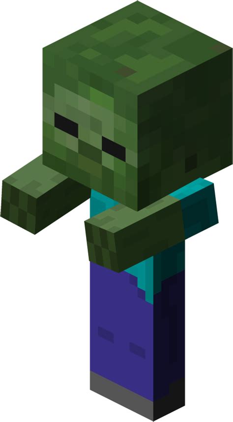 File:Baby Zombie.png – Official Minecraft Wiki