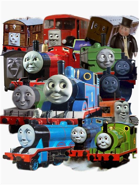 "Thomas the Tank Engine and Friends Classic Design" Sticker for Sale by Geoh01 | Redbubble