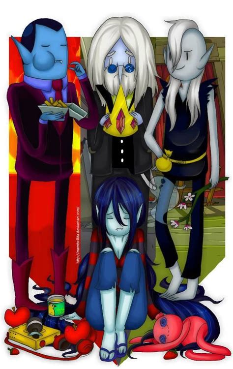 Simon, Marceline, Hudson Abadeer, Ash | Adventure time comics, Adventure time, Marceline the ...