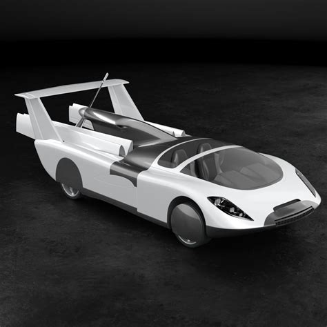 Air Car Flying Vehicle Concept 3D Model - TurboSquid 1763737