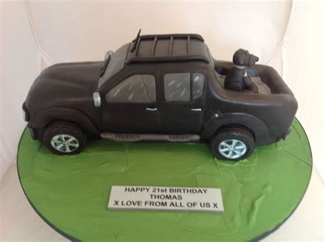 Nissan Pick Up Truck Cake. - CakeCentral.com