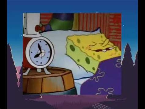 SpongeBob Sleeping - YouTube