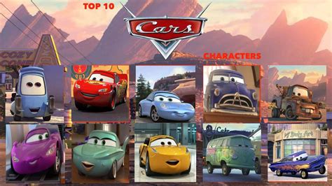 A list of my favourite Cars characters : r/Pixar