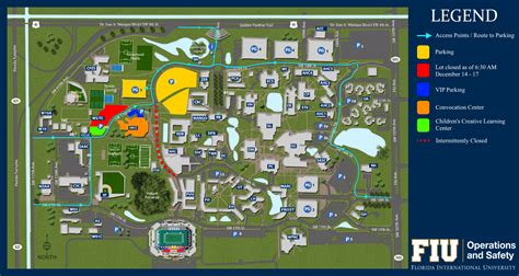 Fiu Main Campus Map - Map Of Rose Bowl