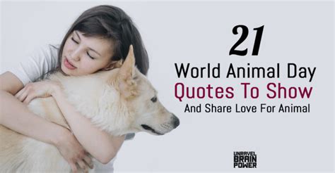 World Animal Day 2021 : Quotes, Images and Poster To Share With Love