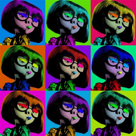 Download Edna Mode Incredibles 2 Pop Art | Fondos de pantalla ...