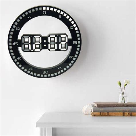 Digital LED Wall Clock