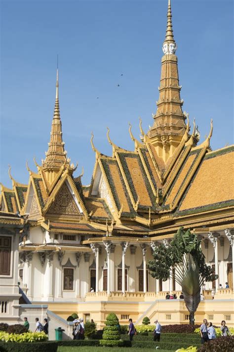 CAMBODIA PHNOM PENH ROYAL PALACE THRONE HALL Editorial Photography - Image of royal, cambodia ...