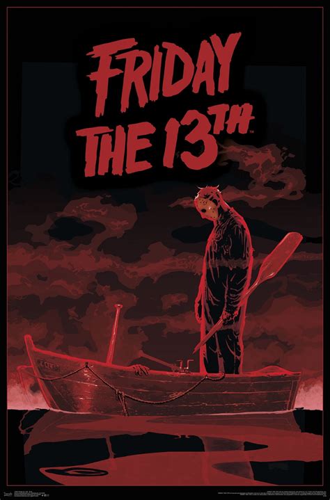 Friday The 13th - Boat Wall Poster, 22.375" x 34" - Walmart.com