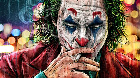 1920x1080 Joker Cigratte Smoking Artwork Laptop Full HD 1080P ,HD 4k Wallpapers,Images ...