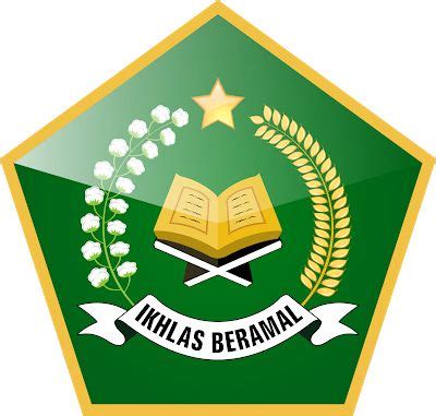 Logo Kementerian Agama Republik Indonesia | Desain, Logo bunga, Alat tulis