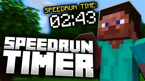 Speedrun Timer - In-game Speedrun Timer 1.20.2/1.20.1/1.20/1.19.2/1.19. ...