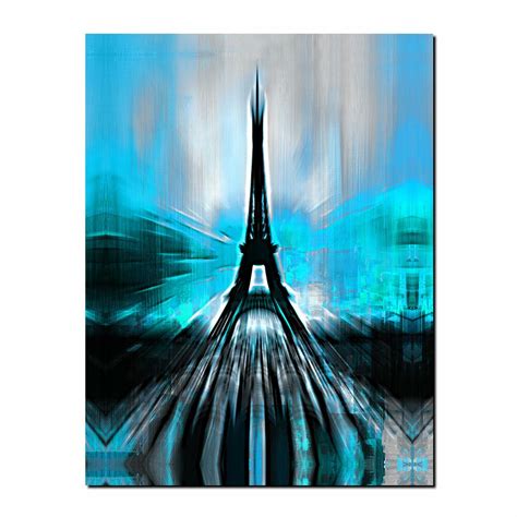 Ready2hangart Paris Abstract Graphic Art on Canvas | Wayfair