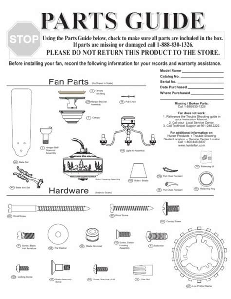 Casablanca Fan Parts Diagram - Hanenhuusholli