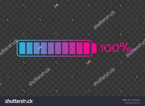 100 Percent Chart Vector Percentage Infographics Stock Vector (Royalty ...